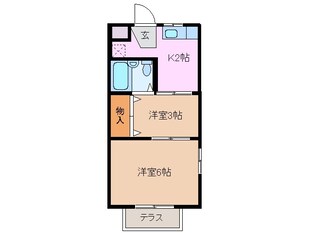 物件間取画像